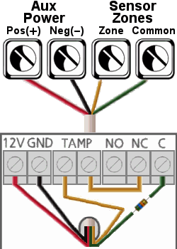 Security System Burglar Alarm Wiring