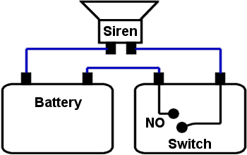 Door Opening Alarm Alert Circuit