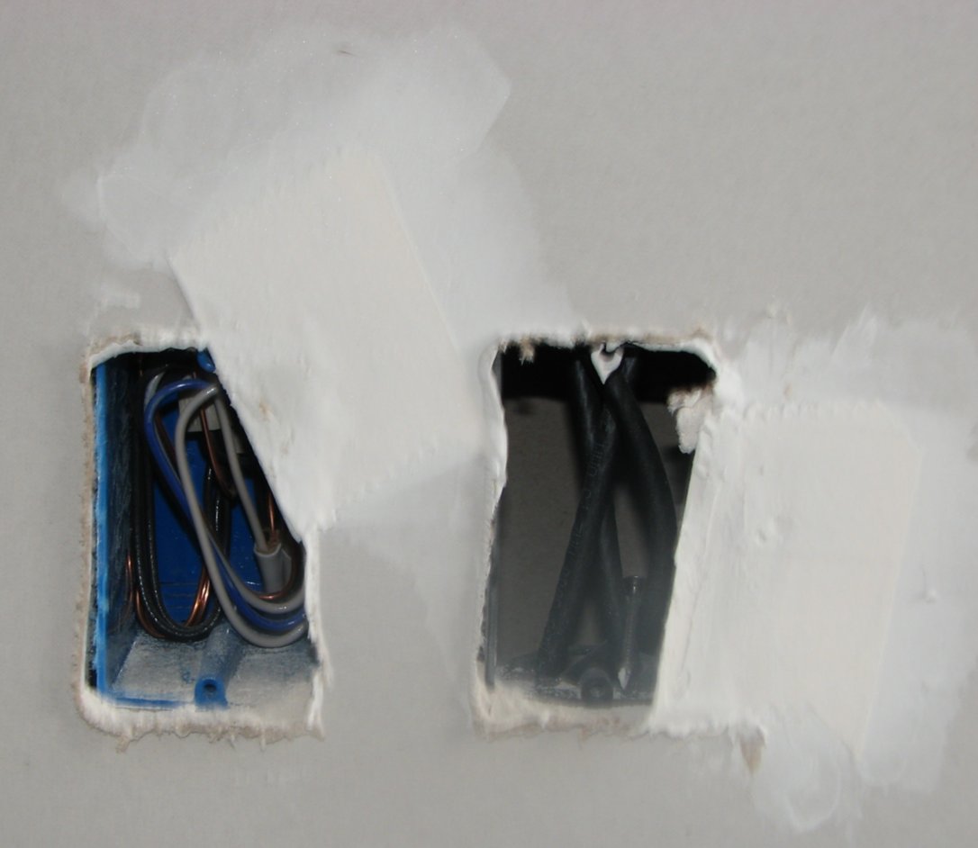 How to run wires in wall with photos