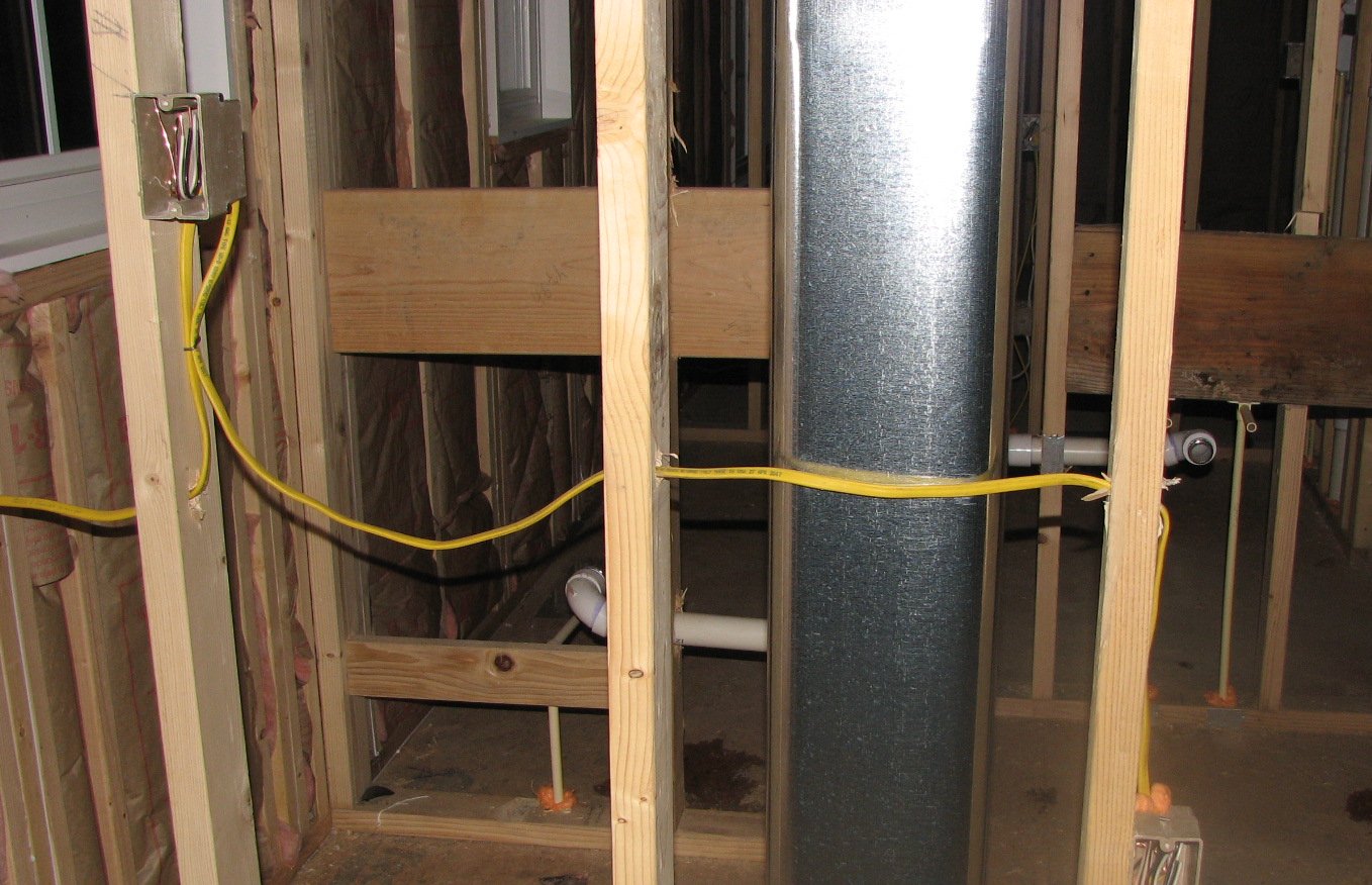 How to run wires in wall with photos