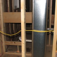 Slack in wire for future ductwork