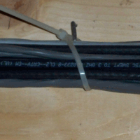 Wire Staple With Zip Tie